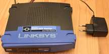 Linksys Adsl2 gateway 4port switch modem router