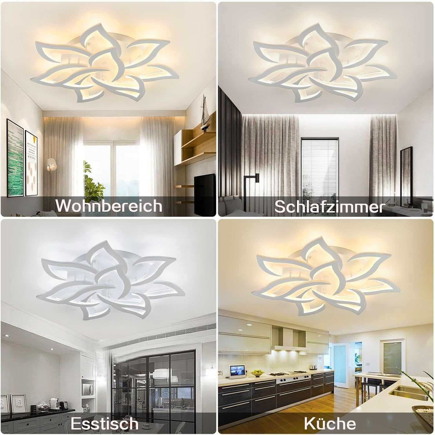 BAYHT Inteligentna lampa sufitowa LED