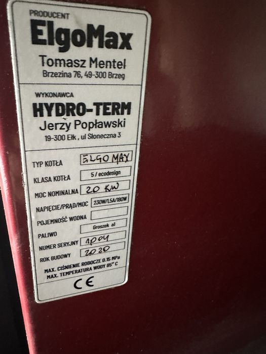 Piec na Eko Groszek 5 klasa plus Nagrzewnice Zestaw Grzewczy komplet