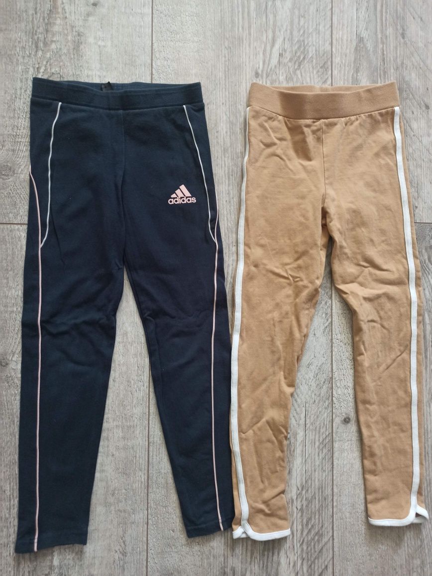 Legginsy dziewczęce Adidas 128