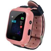 Детские смарт-часы с GPS JETIX DF22 LightEdition с телефоном Pink/Blue