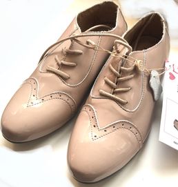 Buty skórzane loft 37 oxfordki półbuty