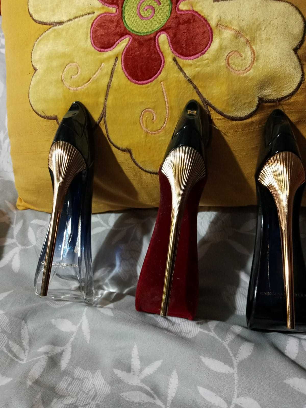 3 sapatos Carolina Herrera