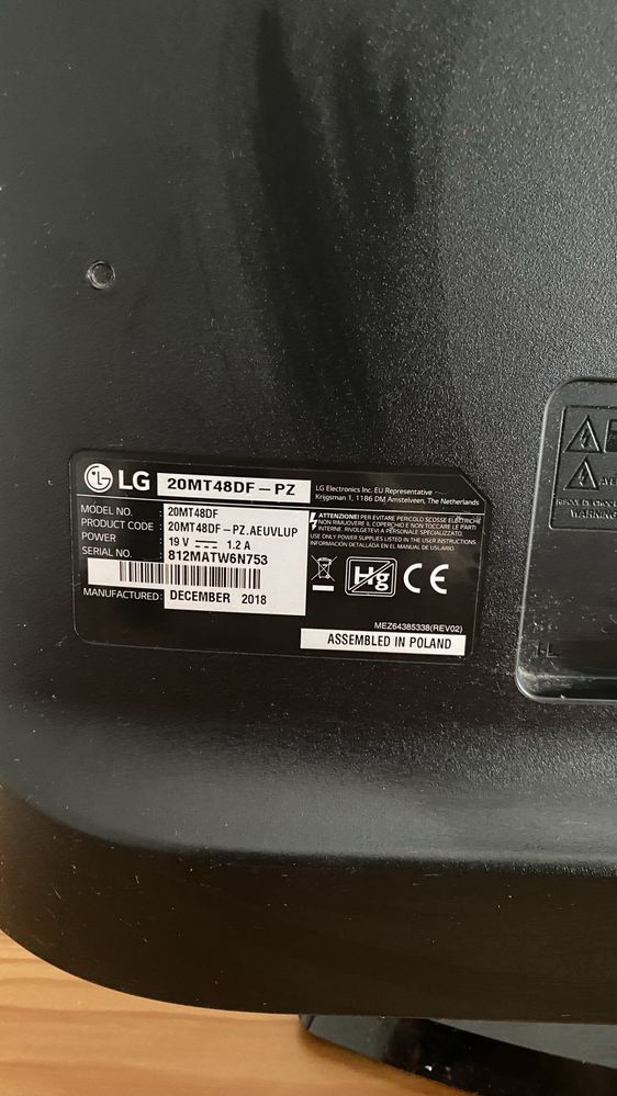 Monitor com funcao de Tv