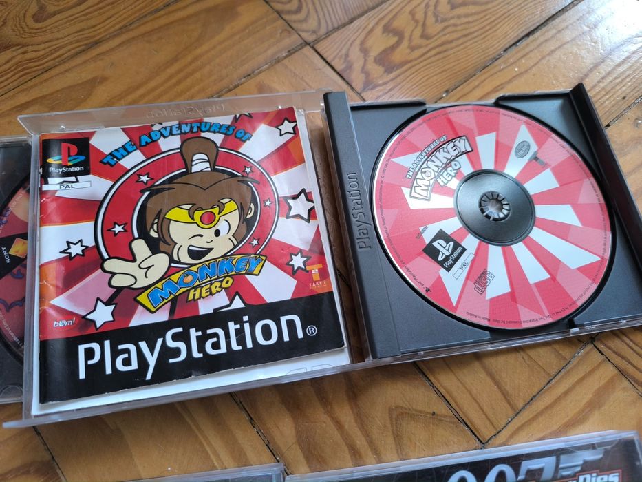 Jogo PS1 Monkey Hero