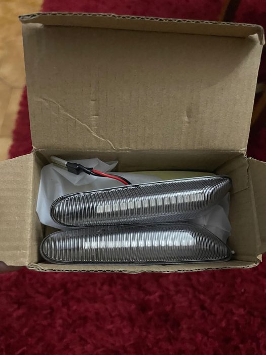 Piscas Laterais Cristal LED para BMW