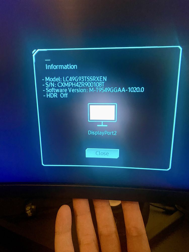 Samsung g9 - 49 ultrawide 1440P