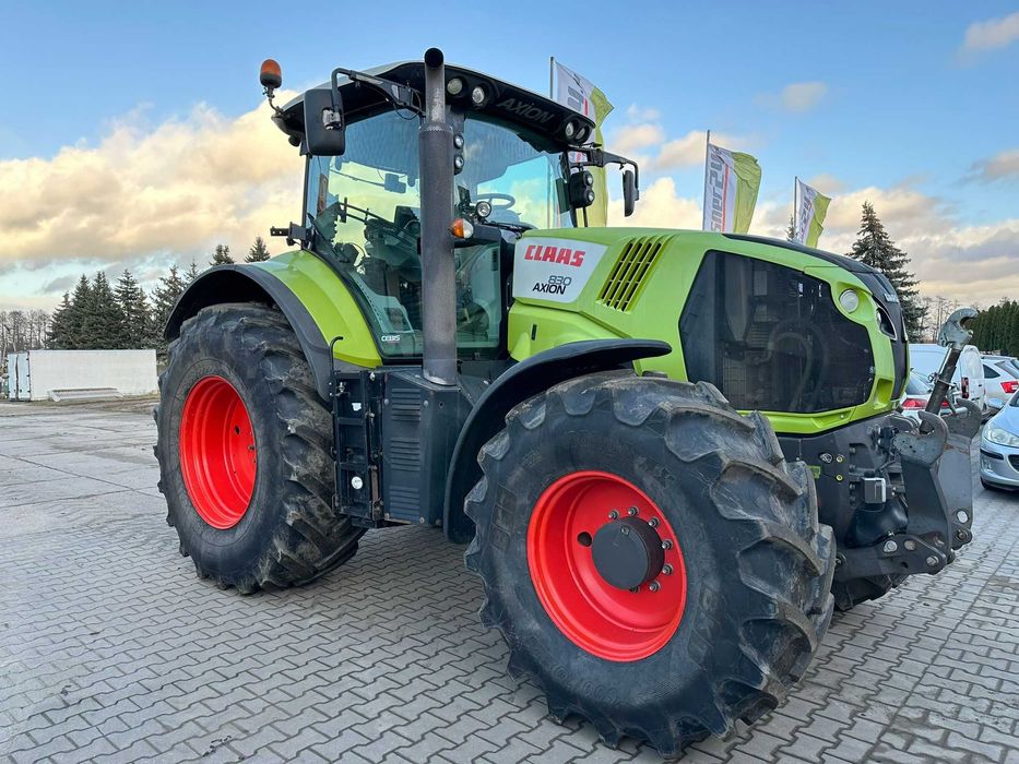 Cena 219 tyś PLN netto, Claas Axion 830 Cebis, Hexashift