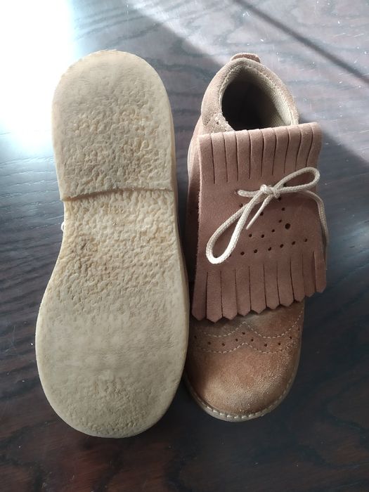 Botins em pele de carneira, Tam. 33