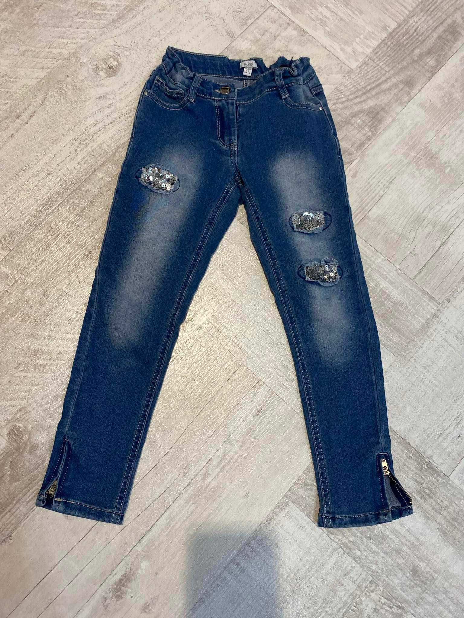 Spodnie jeans bukids 116