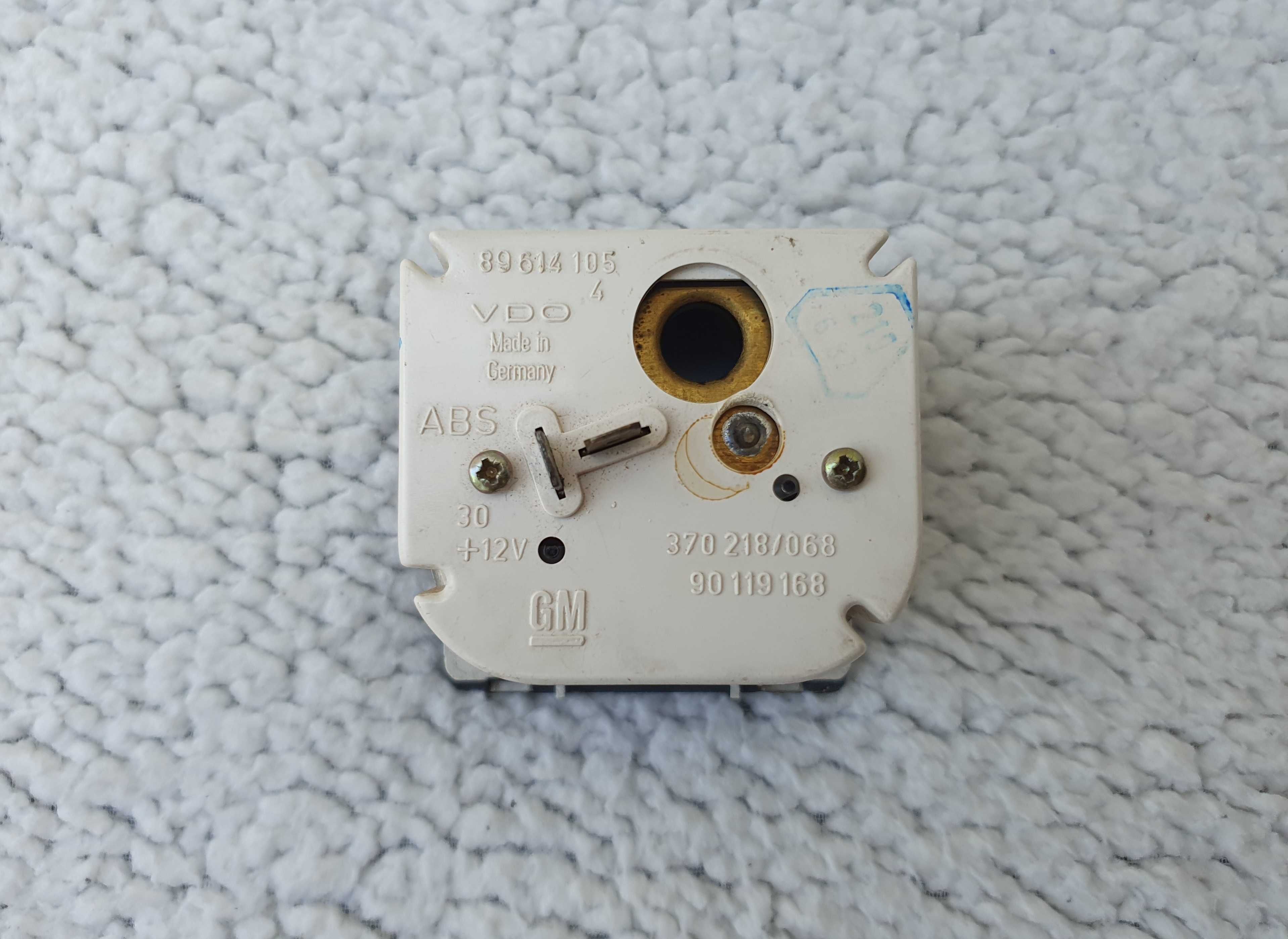 VDO - Relógio analógico vintage 12v - Opel