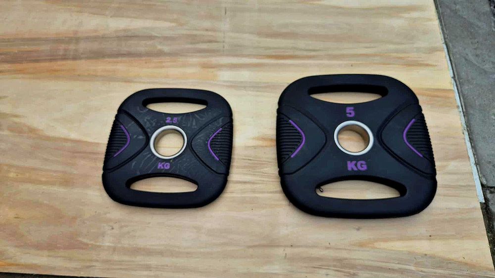 Zestaw talerzy TPU Kwadrat Fiolet