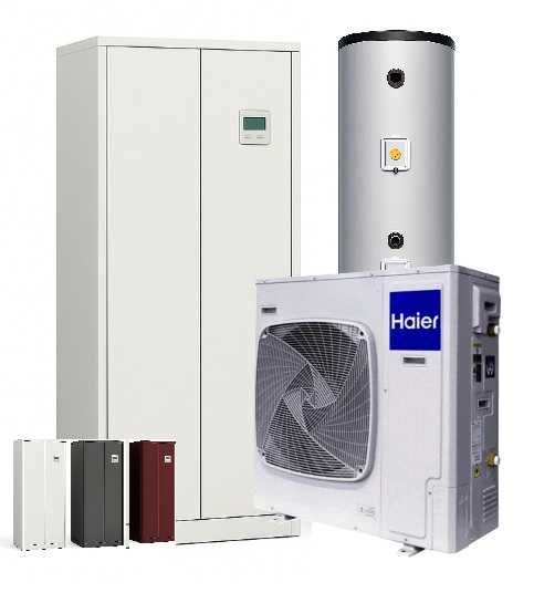 SZAFA HYDRAULICZNA Kotłownia Zbiornik kombinowany Pompa HISENSE 8 kW