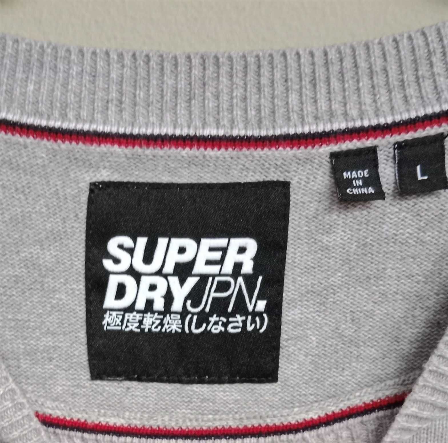 Sweter męski Superdry, rozmiar L.