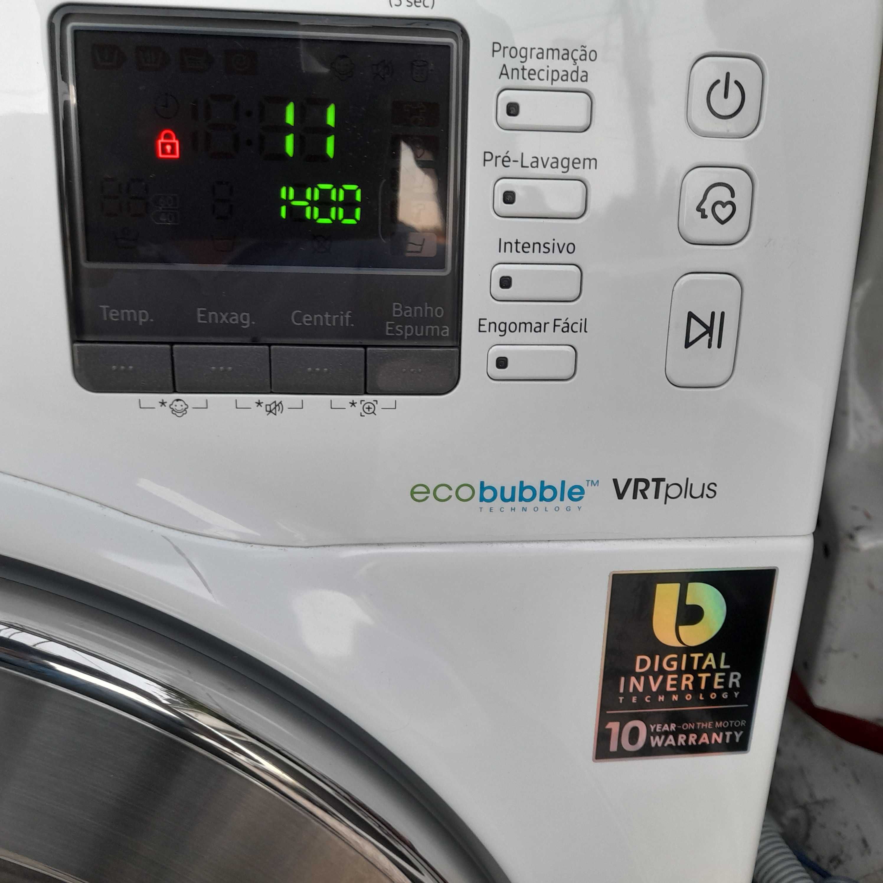 maquina de lavar roupa SANSUNG 12  quilos 1400 como nova