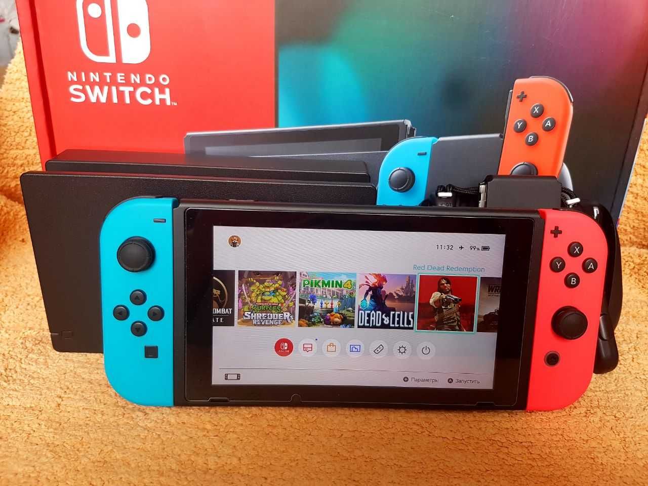 Nintendo Switch ідеальний стан 128 gb