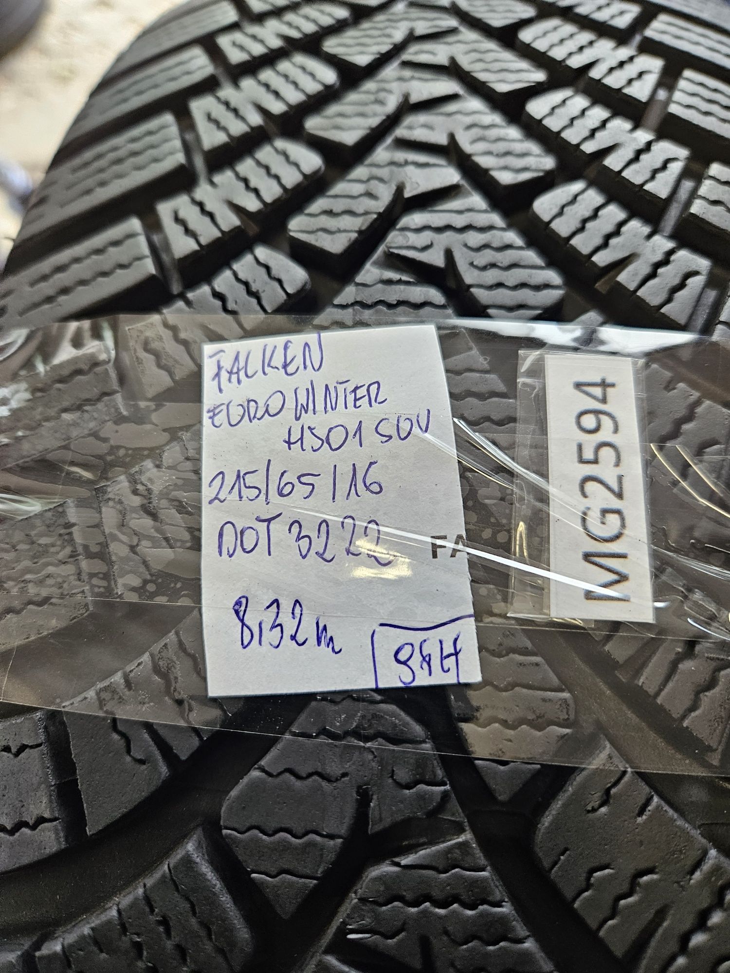 Falken 215/65 r16 EuroWinter HS01 SUV /// NOWA 2022r wysyłka