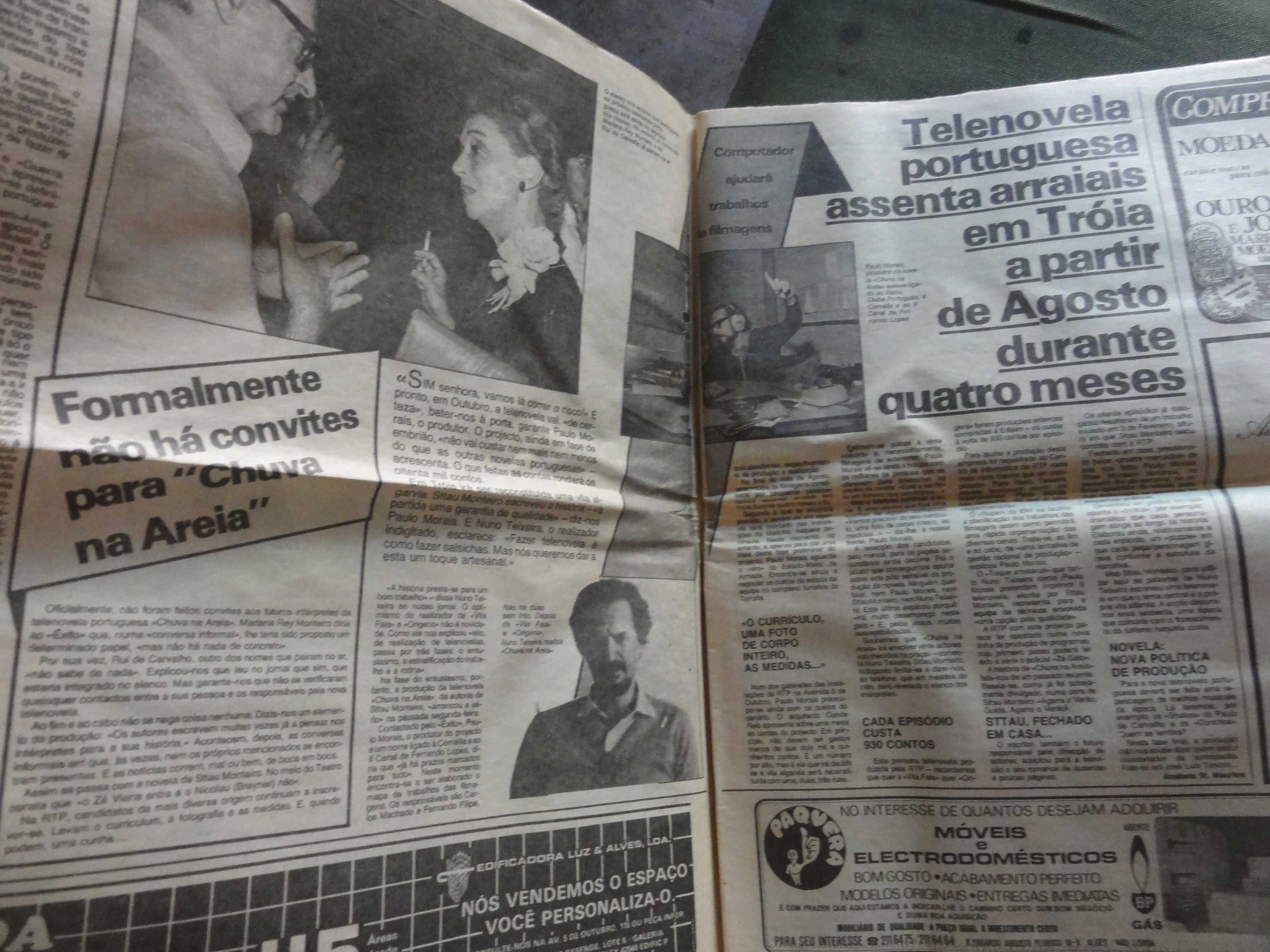 António Variacöes  Revista Ëxito. Junho 1984.