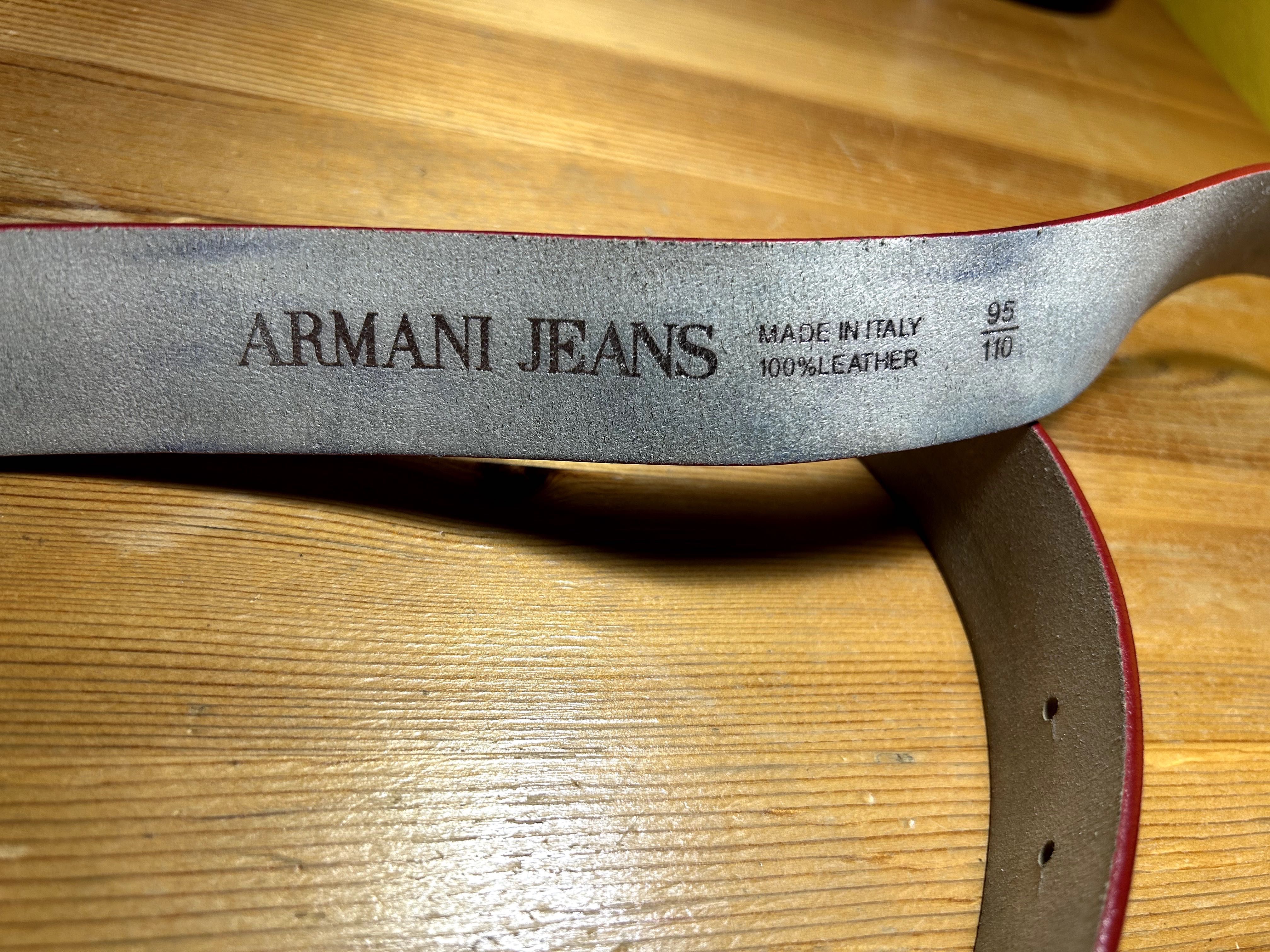 pasek Armani Jeans 110 cm