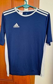 Granatowa koszulka Adidas 15-16 lat rozm. 176 cm