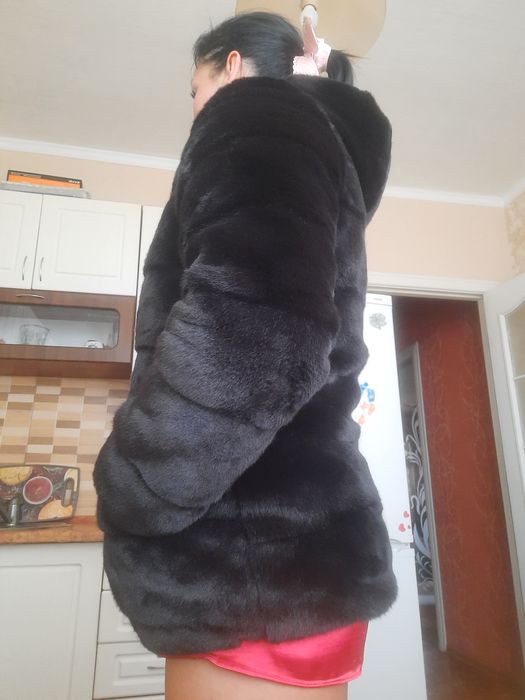 Шуба штучна норка