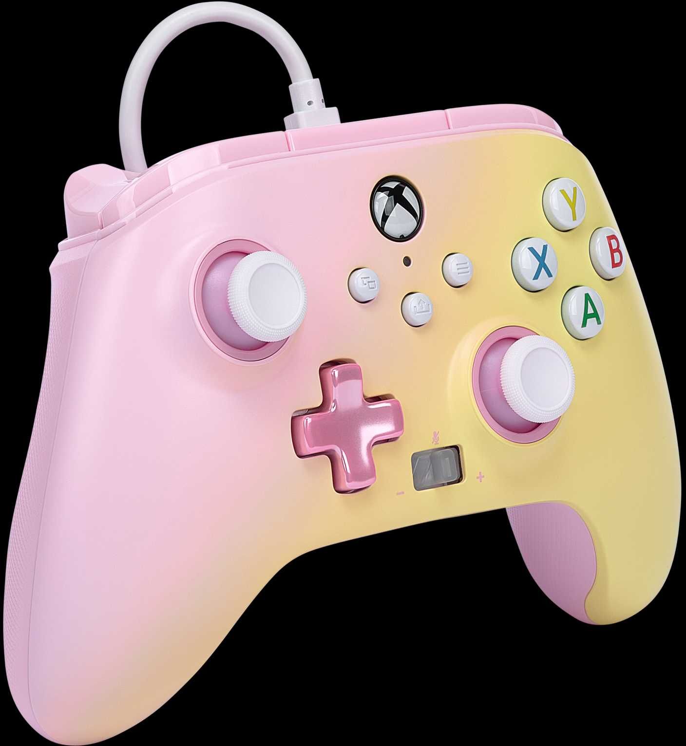 PowerA Xbox Series Pad przewodowy Pink Lemonade
