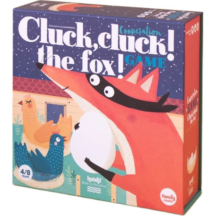 Londji Gra Puk! Puk! Tu Lisek! - Planszowa Gra Rodzinna