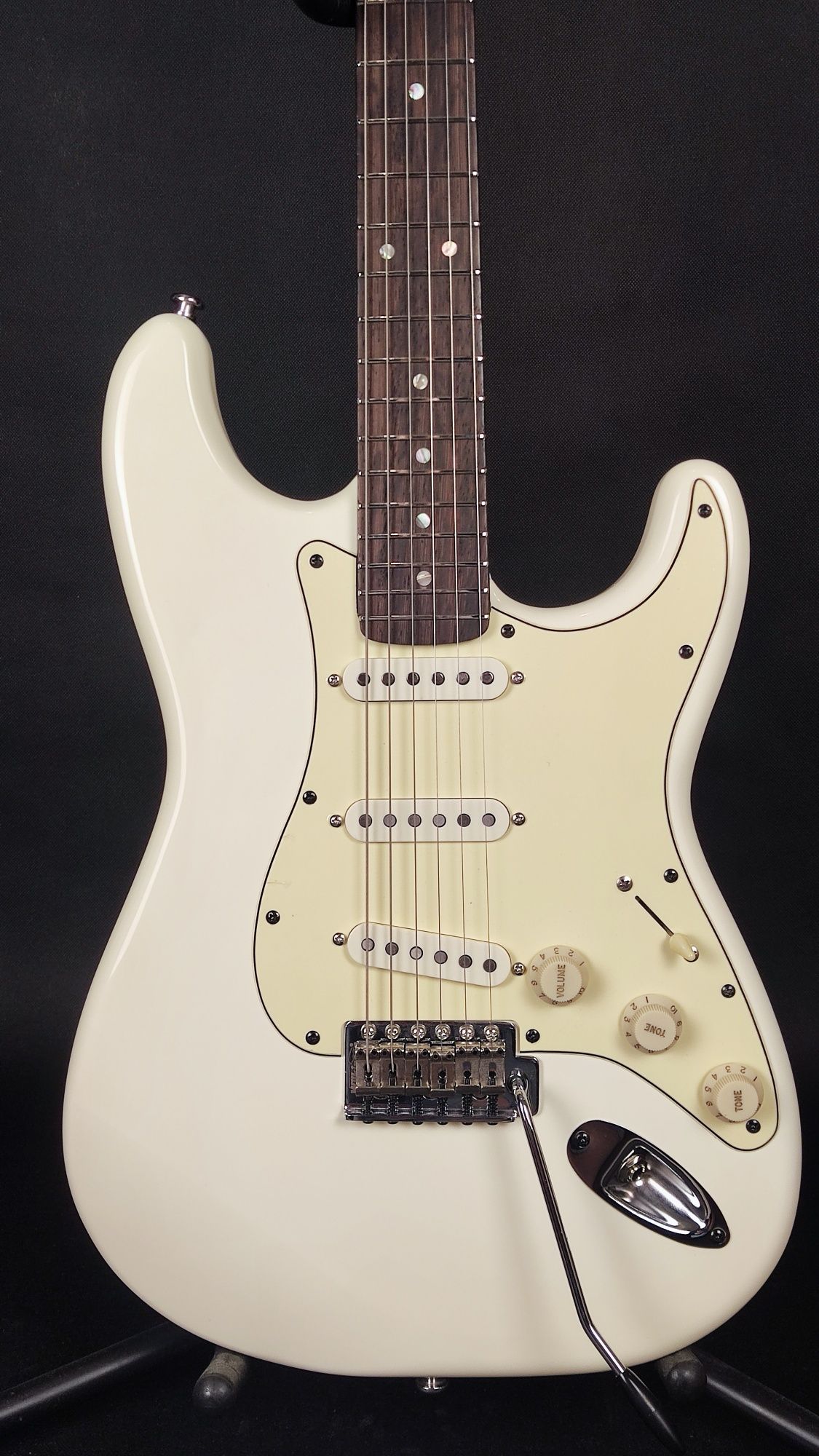 Gitara PZI Flat White Custom stratocaster