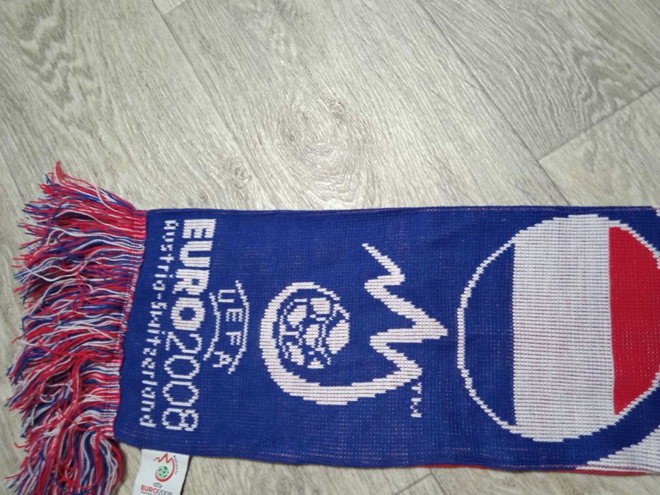 Шарф футбольных фанатов Евро 2008 Сборная Франции