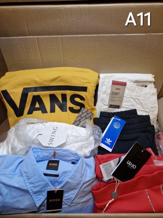 Pakiety zalando odzież premium z hurtowni  10kg kat A boxy