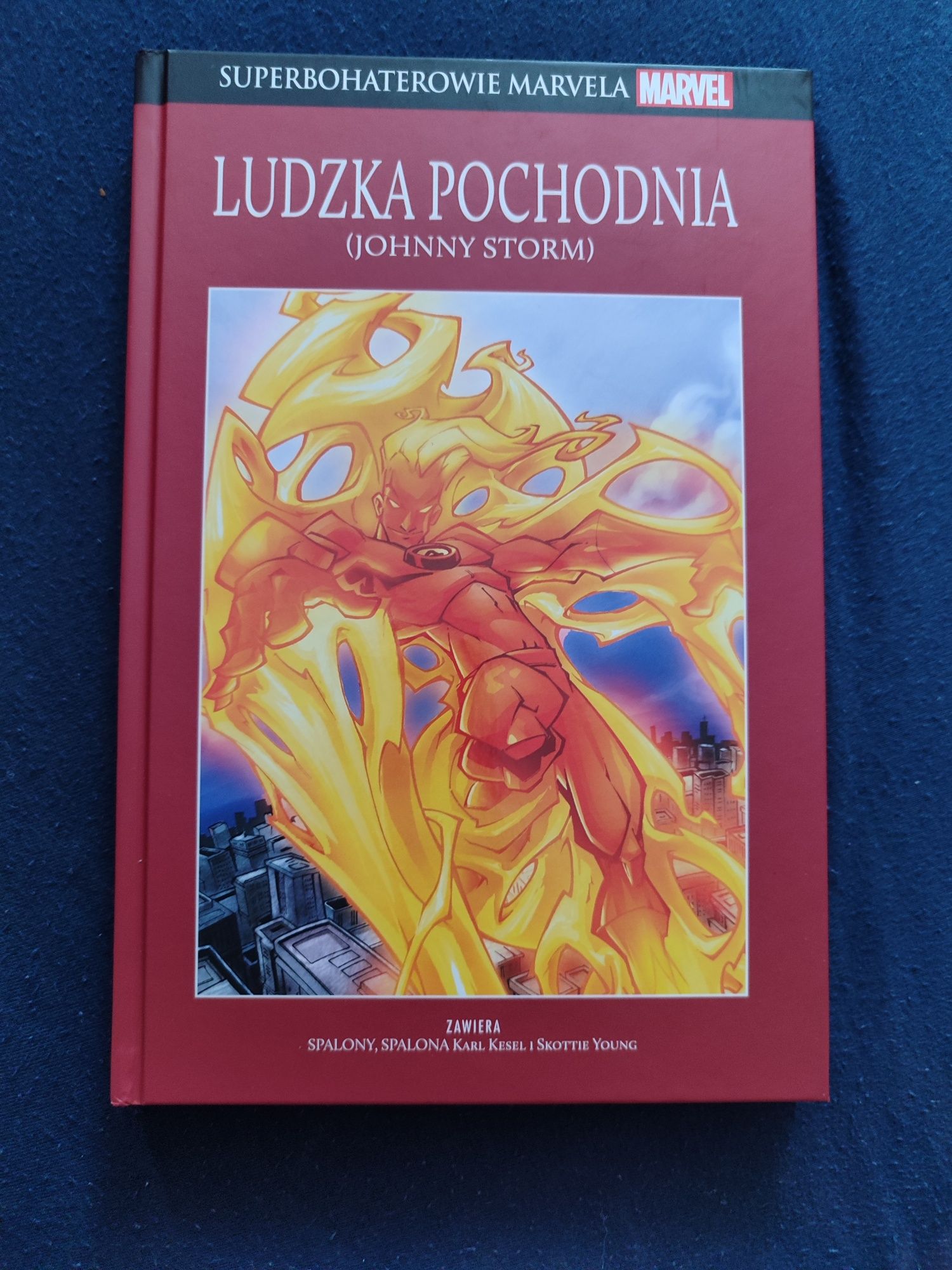 Superbohaterowie Marvela Ludzka Pochodnia Johnny Sztorm 104