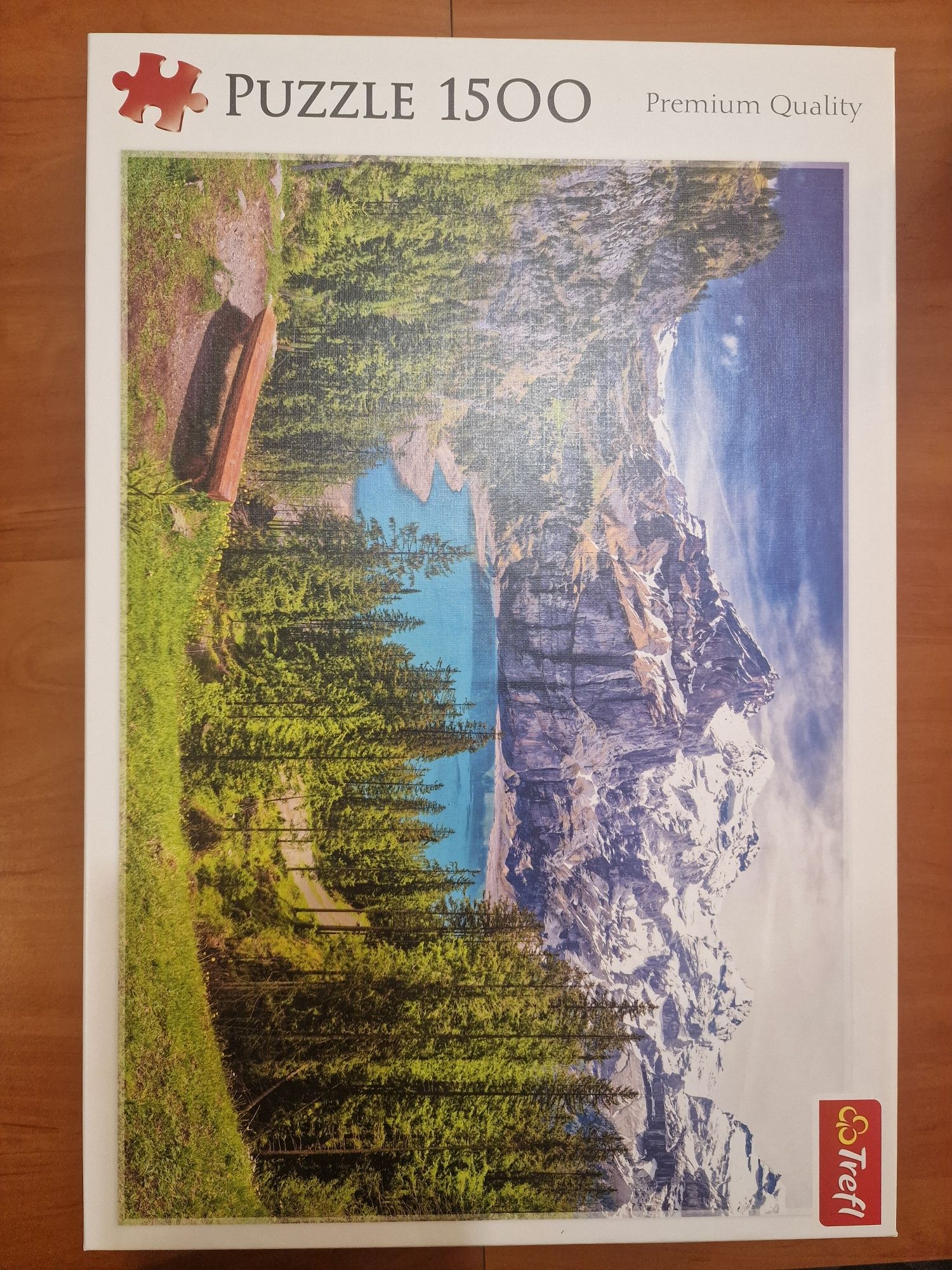 Puzzle Trefl, 1500 Jezioro Oeschinen, Szwajcaria