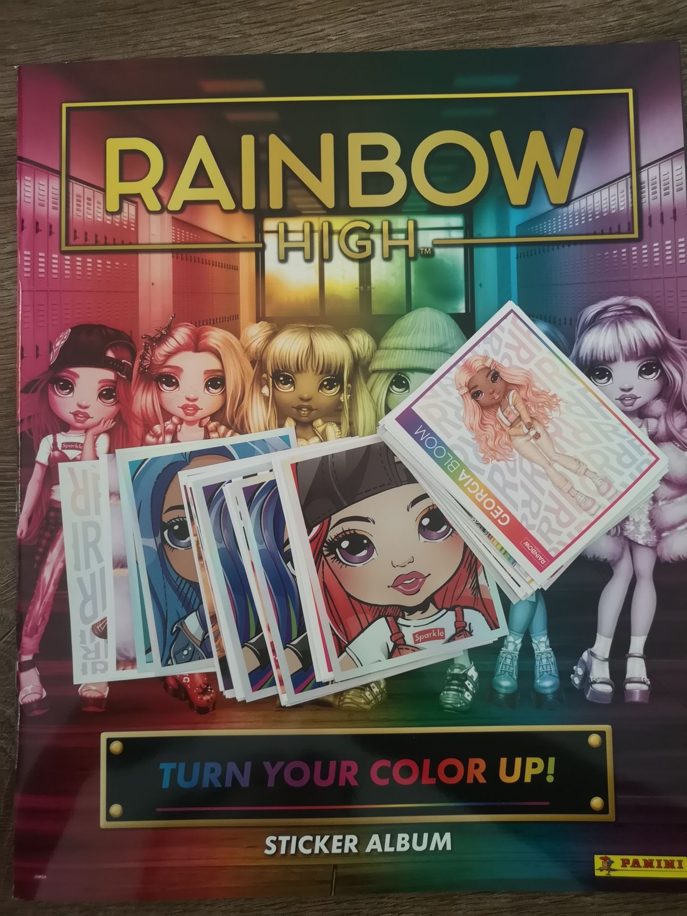 Cromos d coleção Rainbow