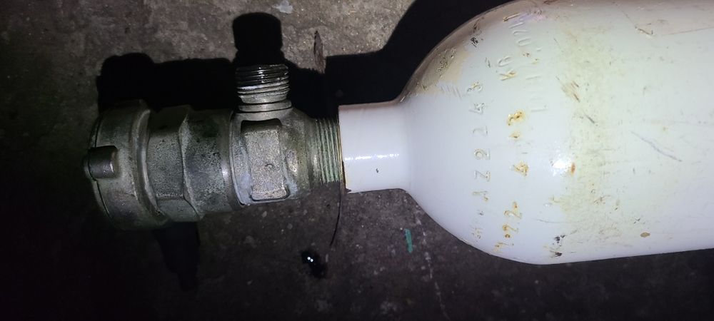 Баллон огнетушителя СО2, кислородный 3л медицинский
Рабоче