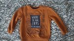 Bluza Little Kids,kolor ceglasty ,r. 116, rowery