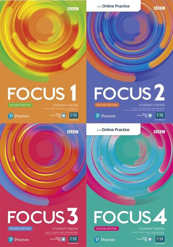 Focus 1nd і 2nd edition 1,2,3,4