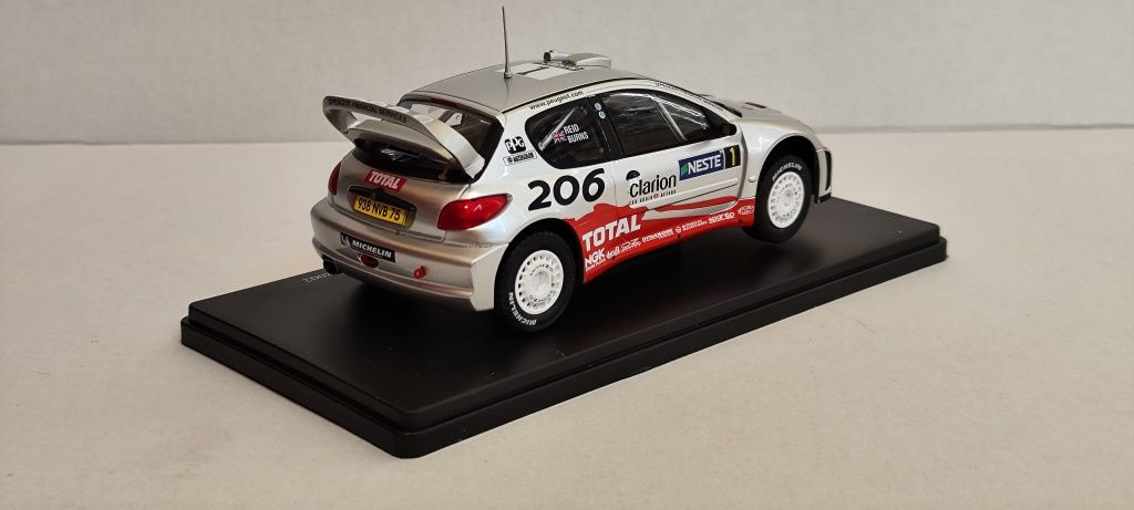 Peugeot 206 WRC 1:24 Altaya Dicast