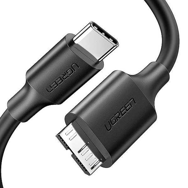 Ugreen kabel przewod USB Typ C - micro USB Typ B SuperSpeed 3.0/1m cza