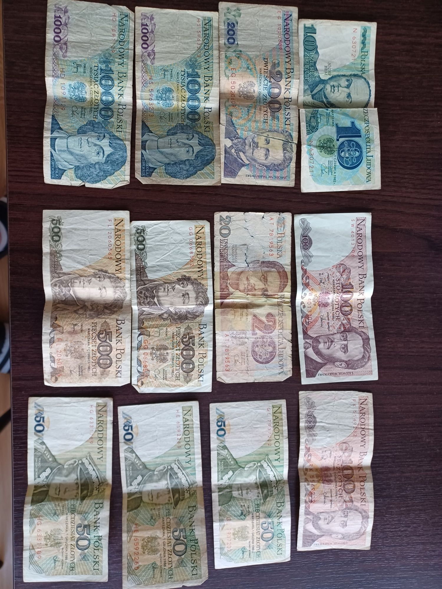 Banknoty z PRL używane