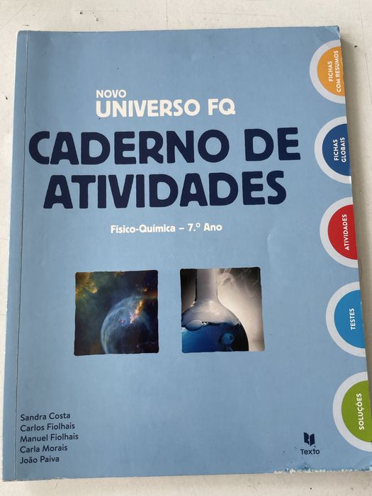 Caderno de atividades universo FQ 7