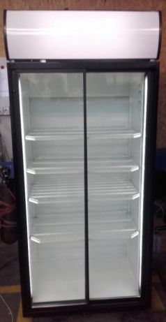 Szafa witryna chłodnicza oszklona NORCOOL S800SD 90cm drzwi rozsuwane