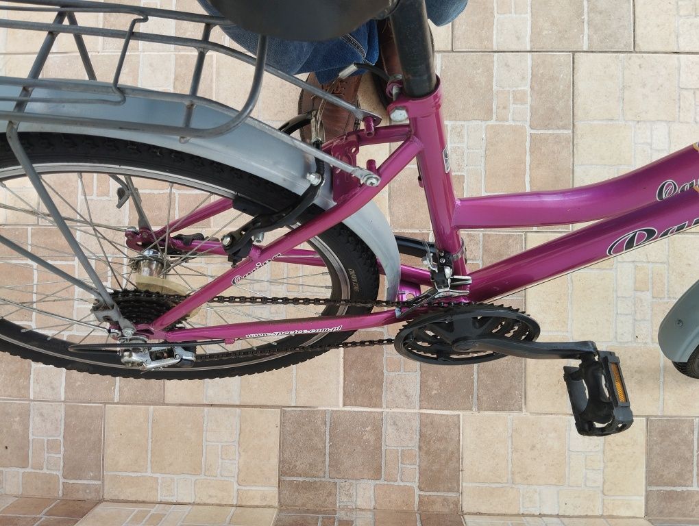 Rower dla dziewczynki wzrost 110-150cm koła 24 cale