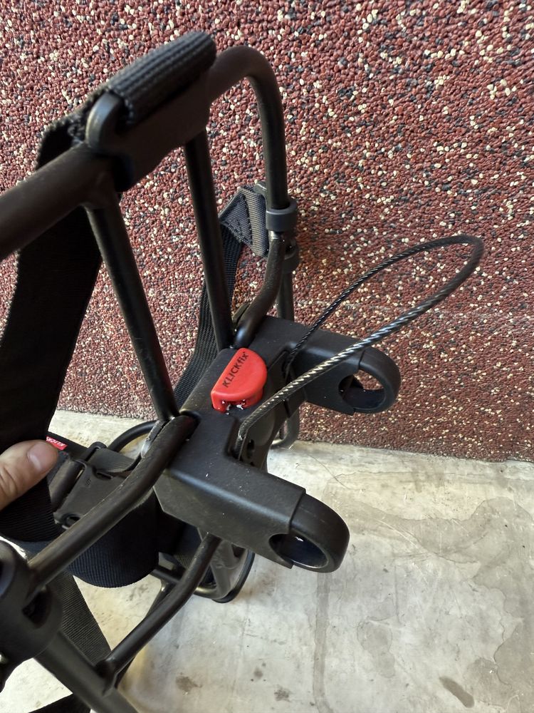 Klickfix vario rack z adapterem na kierownicę