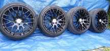 Felgi Koła Aluminiowe PLATIN 225/40/R18 6.5mm 5x112 VW AUDI SEAT SKODA