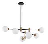 Okazja Nowa  Lampa wisząca Marino złota 6 x G9 Italux