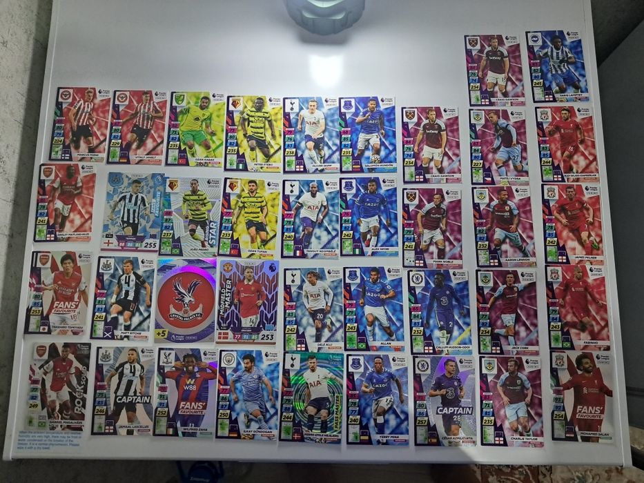 Колекційні картки, Футбольні карточки Англійської премєр ліги Match At