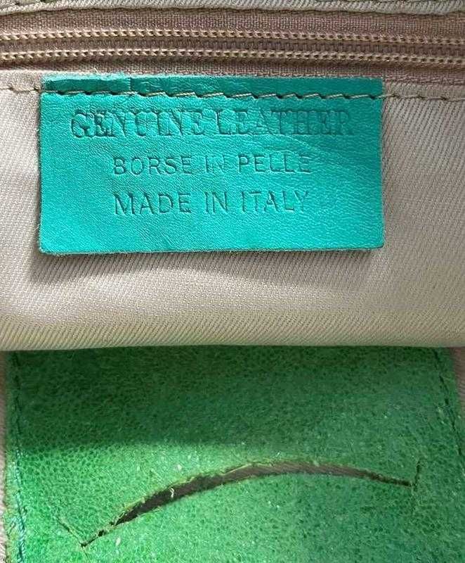 Оригинал.новая,кожаная,фирменная сумка-шоппер genuine leather