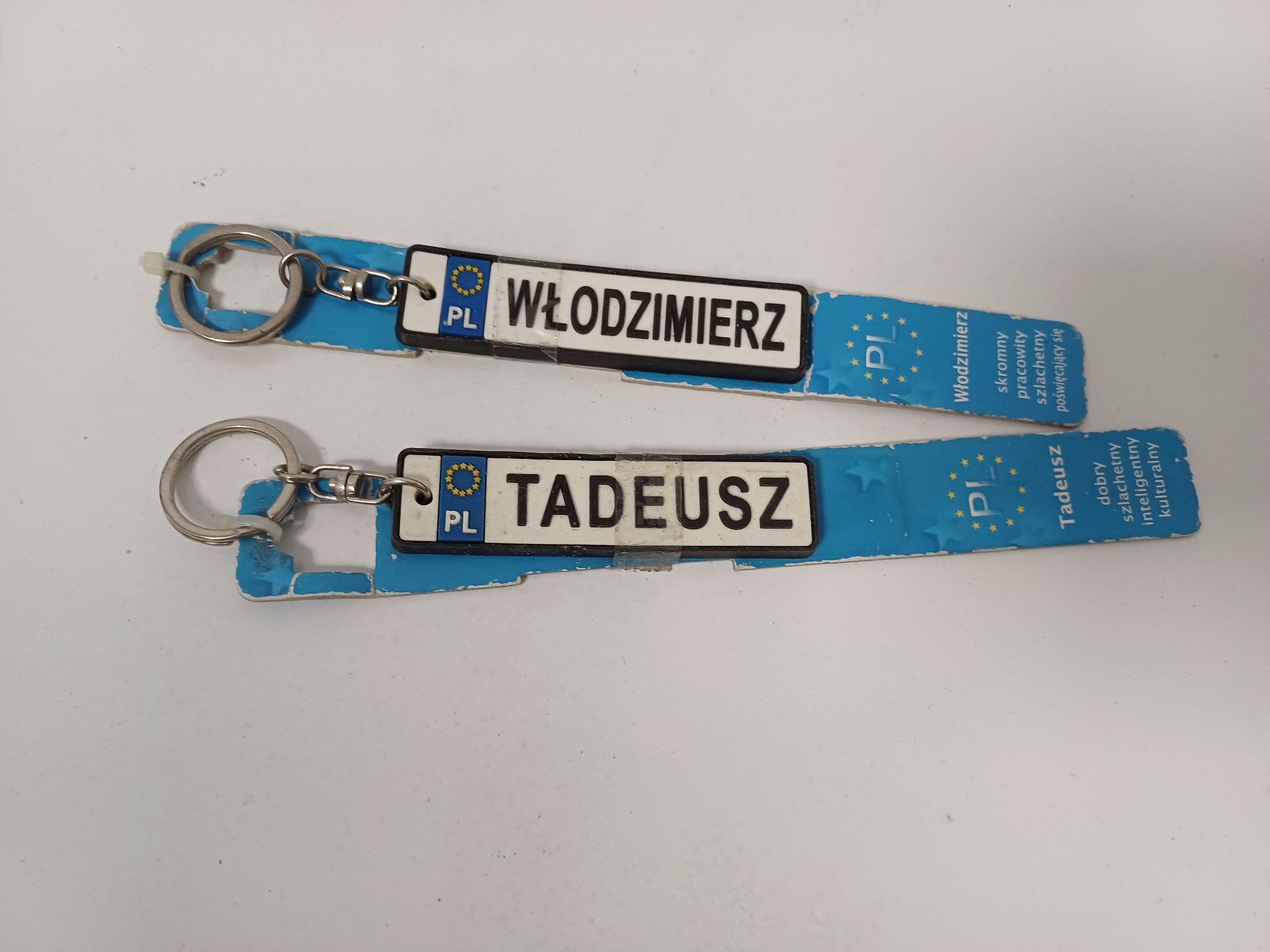 Zawieszka imienna do kluczy Dorota Ewa Roman Tadeusz Teresa Włodzimier