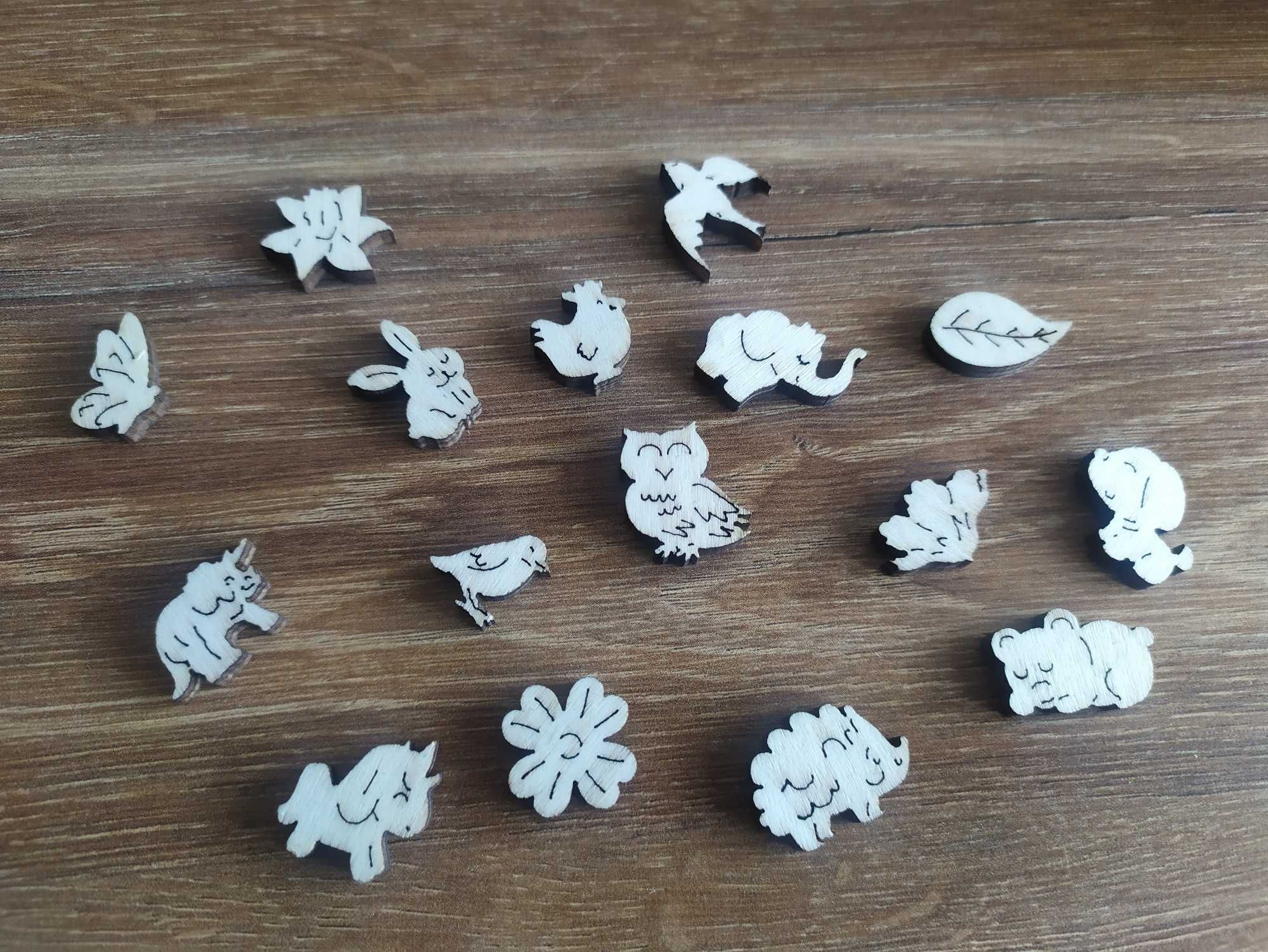 Drewniane puzzle głowa konia A5 kształty zwierząt QuordlePuzzles