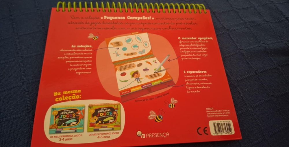 Os Meus Primeiros Jogos 5/6 Anos de Fabienne Vendel